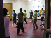 group doing Sil Lum Tao